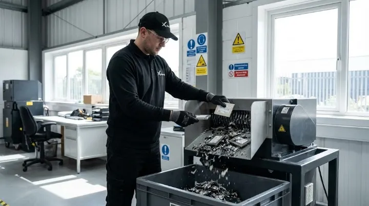 Our SSD Shredding Process