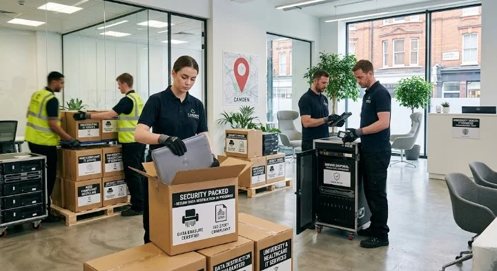 Certified Data Wiping and Disposal Services in WC1A London