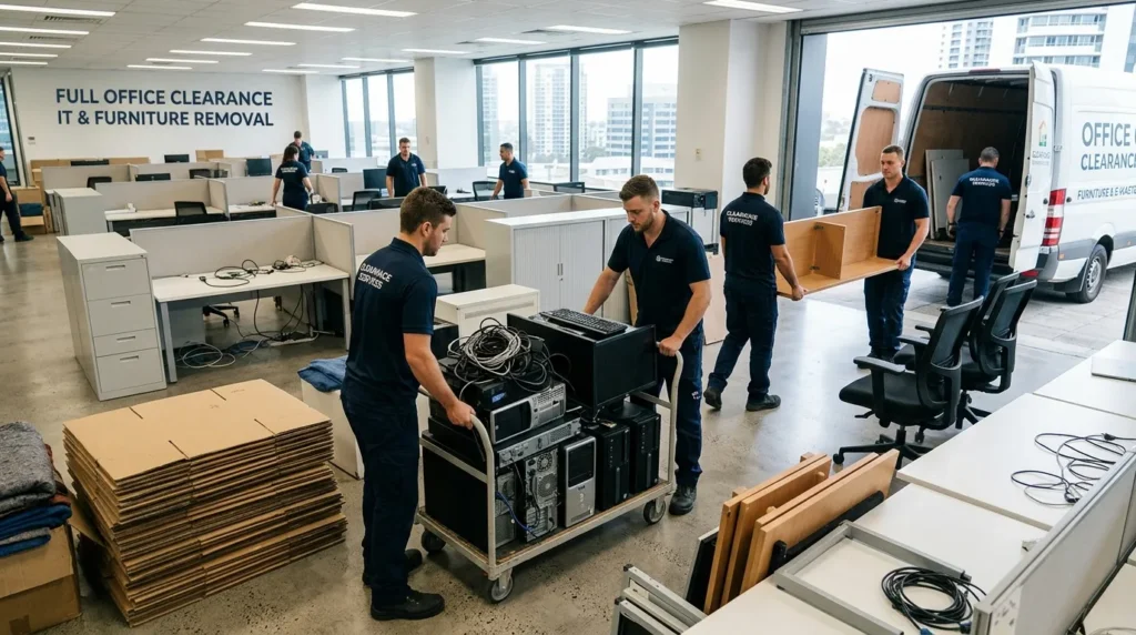 Full Office Clearance Central London IT & Furniture Removal