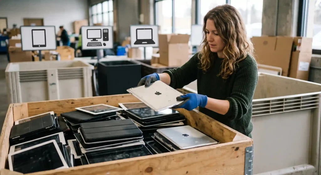 Bulk iPad and Tablet Recycling for Schools, Colleges & Universities in the UK